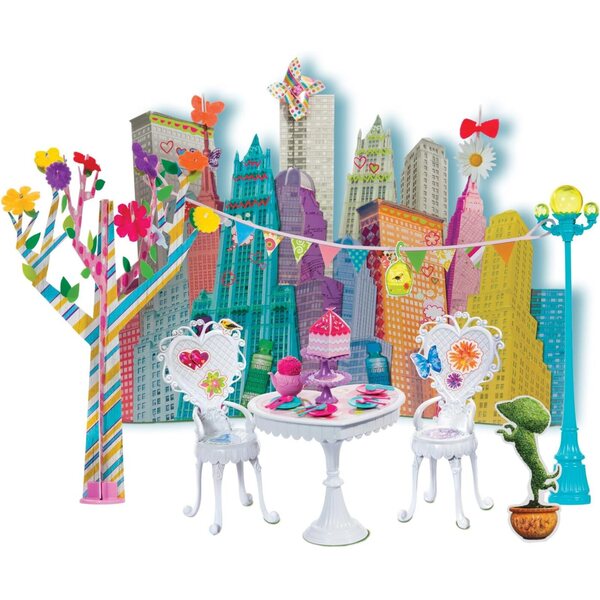 Spinmaster La Dee Da Garden Tea Party Playset con oltre 50 pezzi creativi
