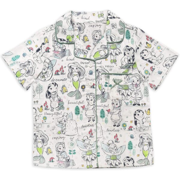 Pigiama Disney Animators' Collection bambina con bambola, taglia 3 anni
