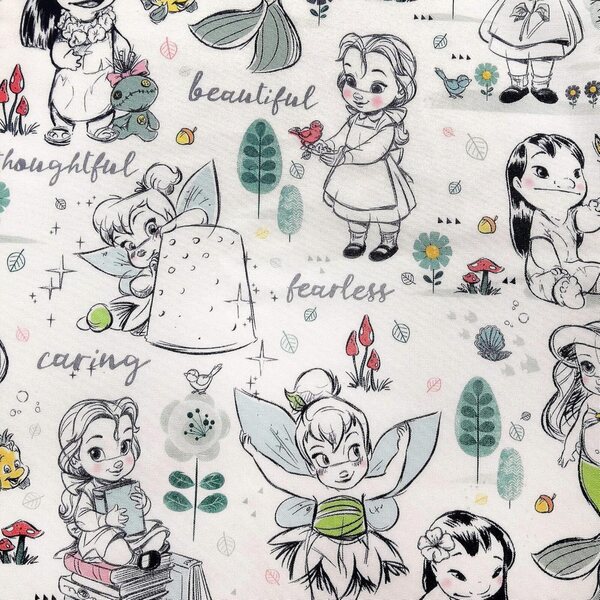 Pigiama Disney Animators' Collection bambina con bambola, taglia 3 anni