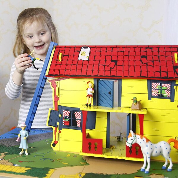 Figuren Pippi Langstrumpf Ephraim und Fräulein Prysselius Spiel für Kinder ab 3 Jahren