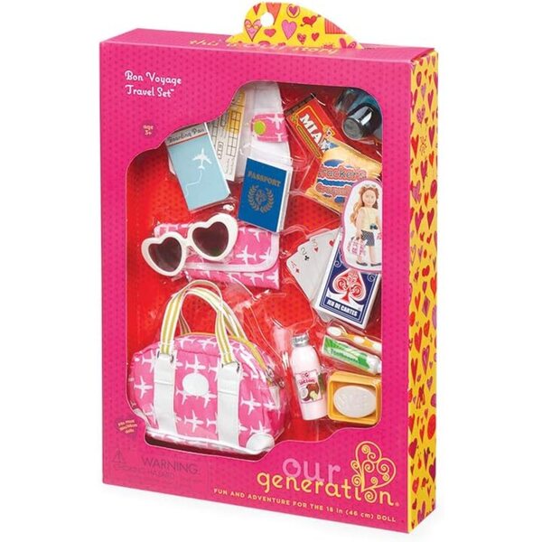 Our Generation Reisezubehör-Set – Komplettset für Kinder ab 3 Jahren