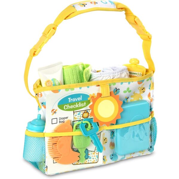 Melissa & Doug Mine to Love Reiseset für Puppen mit 17 Zubehörteilen