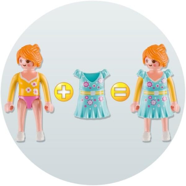 Playmobil 5652 Valisette Créatrice de Mode con Outfit e Accessori Fashion per Bambini