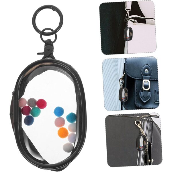 Sac trasparente per il trasporto e l'esposizione di figurine 16,5x6,5x4,2 cm VILLFUL