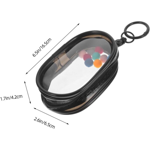 Sac trasparente per il trasporto e l'esposizione di figurine 16,5x6,5x4,2 cm VILLFUL