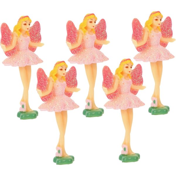 Mobestech Set mit 5 farbigen Ballettfiguren für die Dekoration von Spieluhren