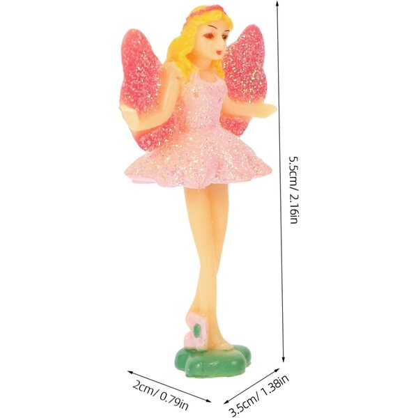 Mobestech Set 5 Figurine Balletto Colorate per Decorazione Carillon
