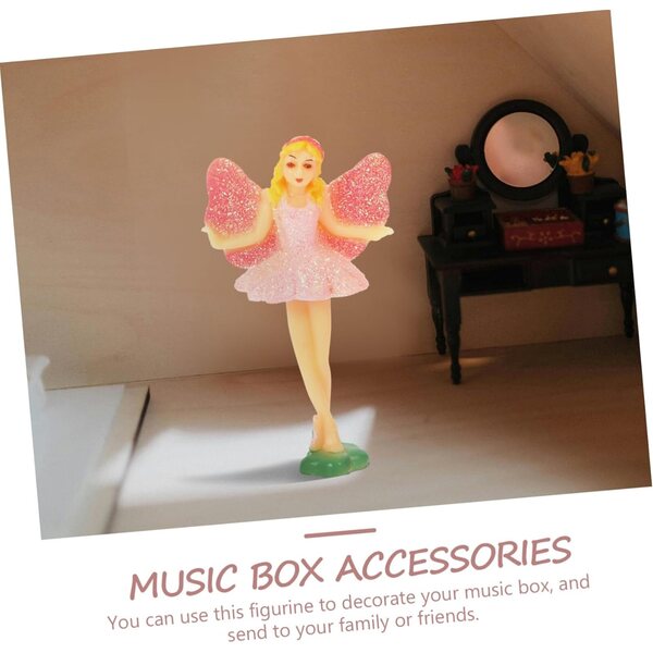 Mobestech Set 5 Figurine Balletto Colorate per Decorazione Carillon
