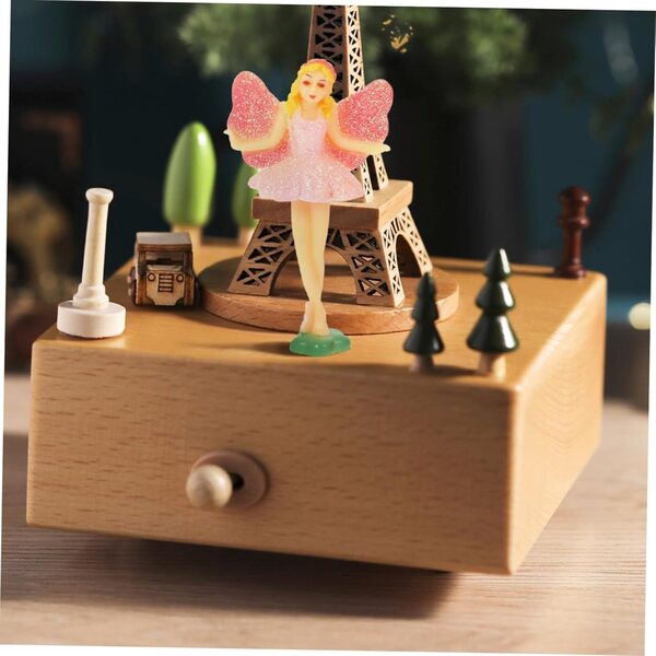 Mobestech Set 5 Figurine Balletto Colorate per Decorazione Carillon