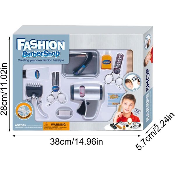Friseur-Set für Kinder – Lernspiel zum Frisieren aus robustem ABS