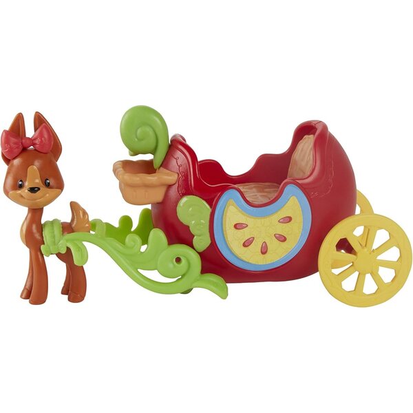 Disney Princess Little Kingdom Süßer Apfelwagen mit Schneewittchen und Zubehör