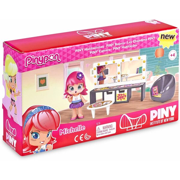 Pinypon Chambre Michelle's House – großes faltbares Spielhaus mit Zubehör