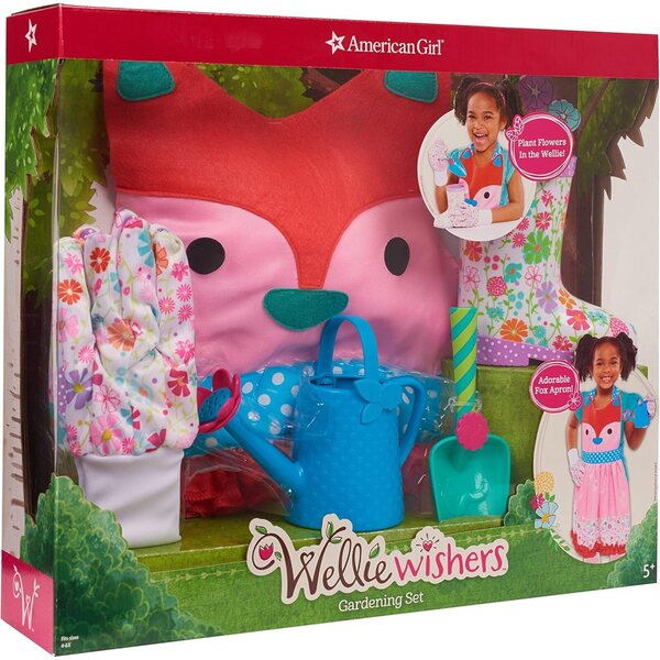 Wellie Wishers Gartenset für Kinder mit Handschuhen, Tabak und Werkzeugen