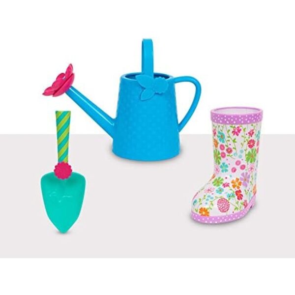 Wellie Wishers Gartenset für Kinder mit Handschuhen, Tabak und Werkzeugen