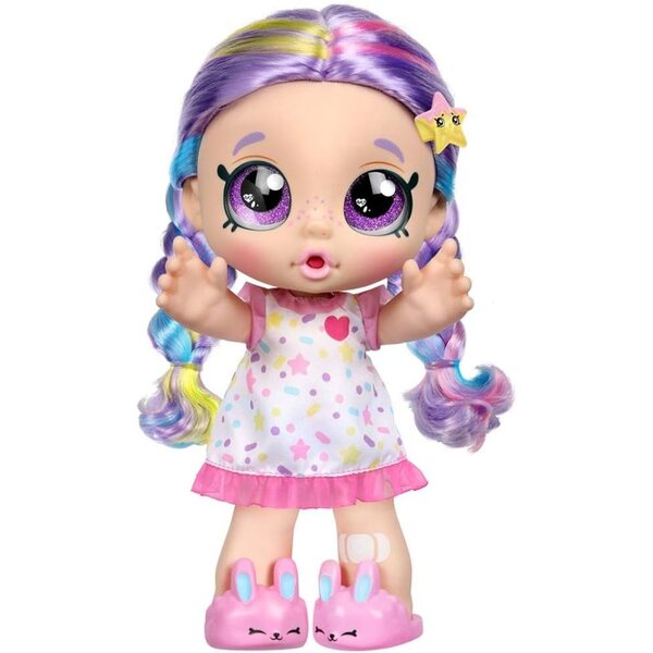 Rainbow Kate Kindi Kids 10" mit interaktivem Shopkin-Zubehör für Krankenhausspiel