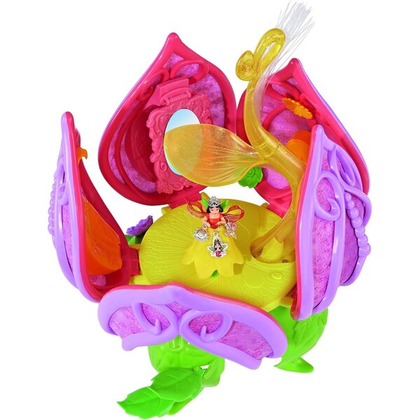 Simba Flowee Château Fleurs mit Licht, Geräuschen und Nora-Figur, Höhe 37 cm