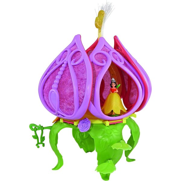 Simba Flowee Château Fleurs mit Licht, Geräuschen und Nora-Figur, Höhe 37 cm