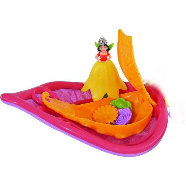 Simba Flowee Château Fleurs mit Licht, Geräuschen und Nora-Figur, Höhe 37 cm