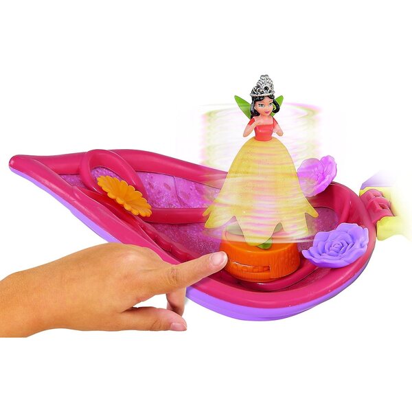 Simba Flowee Château Fleurs mit Licht, Geräuschen und Nora-Figur, Höhe 37 cm
