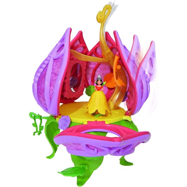 Simba Flowee Château Fleurs mit Licht, Geräuschen und Nora-Figur, Höhe 37 cm