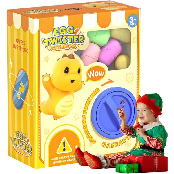 Mini-Gashapon-Maschinenspielzeug mit Sammelkapseln und Überraschung für Kinder