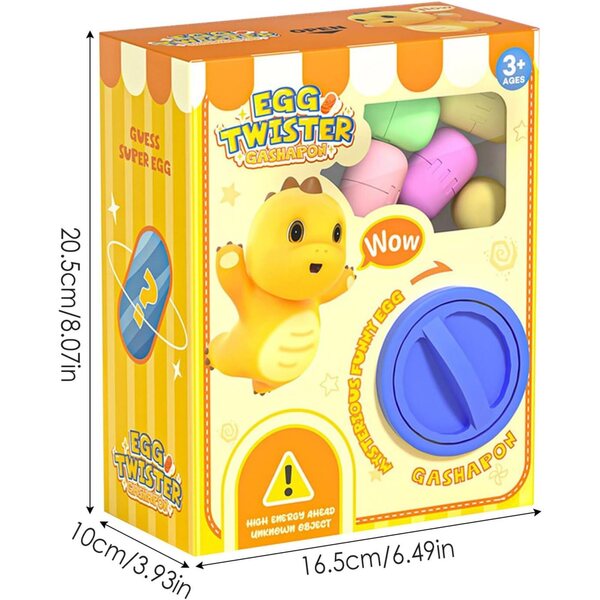 Mini-Gashapon-Maschinenspielzeug mit Sammelkapseln und Überraschung für Kinder