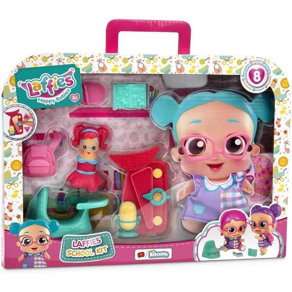 IMC Toys Laffies School Pack 93874 con accessori scuola e Miss Smile