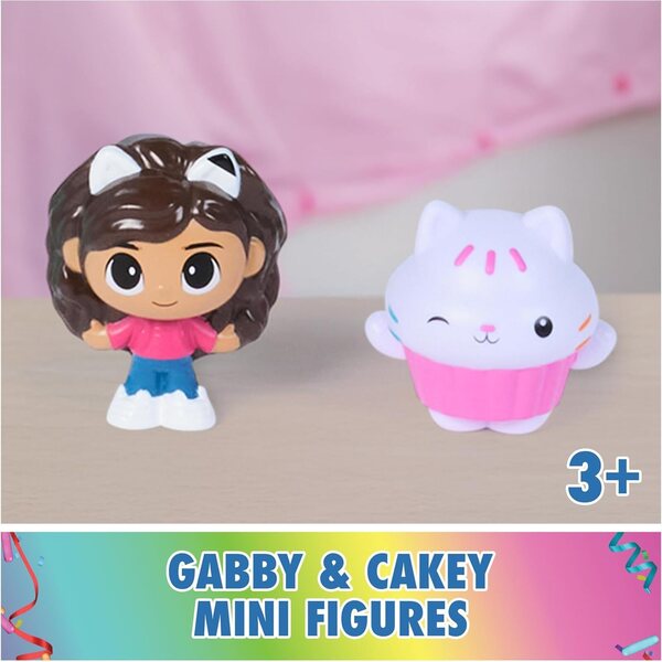 Gabby's poppenhuisspeelmat met figuren, spelletjes en accessoires voor kinderen vanaf 3 jaar