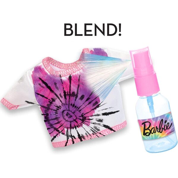 Tara Toys Tie-Dye Fashion Design Kit voor Barbie met kleding, stiften en stickers