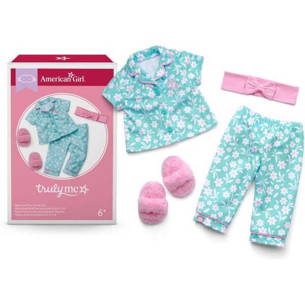 18 inch poppenkleding American Girl Truly Me Flower Fun pyjama
