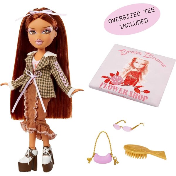 Bratz Stylin 'Yasmin mat personaliséierbaren T-Shirt an trendy Moudeaccessoiren
