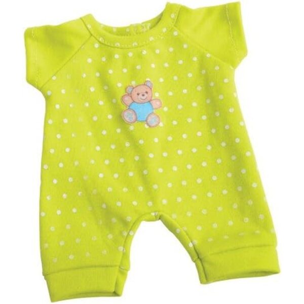 Ensemble de 4 pyjamas lavables à crochets et boucles pour poupées de 10 pouces