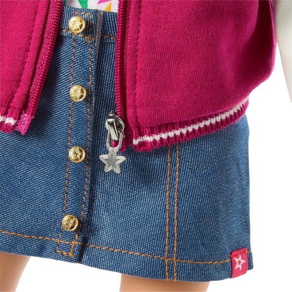 American Girl Truly Me College-Jacke und Star Squad-Outfit für 18-Zoll-Puppen