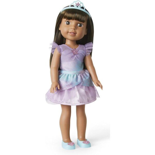 Glitzerndes 2-in-1-Meerjungfrauenkleid für American Girl WellieWishers 14,5 Zoll