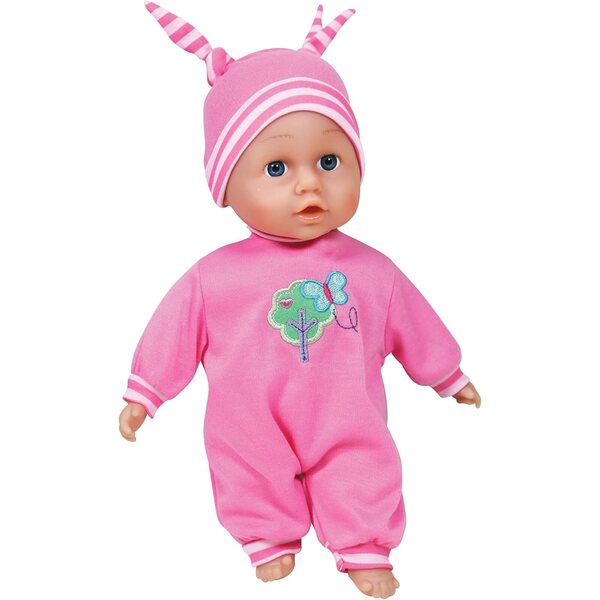 Lissi Deluxe Doll Pram with 13" Baby Doll, Also Includes Diaper Bag & Accessories, Nuturing and Role Play, For Ages 4 and up