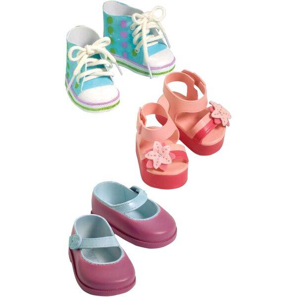 Madame Alexander Steppin Out Shoes for 18" Dolls, Favorite Friends Collection