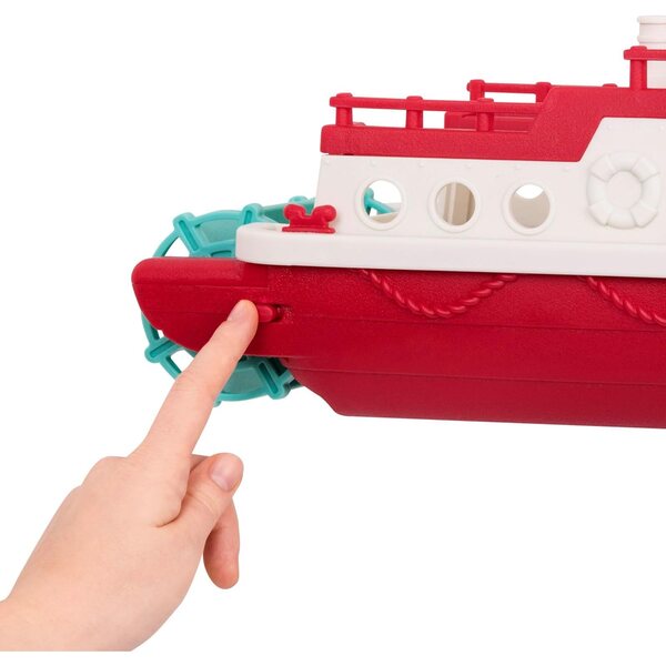 Battat Wonder Wheels: peldoša prāmja laiva ar rotaļu automašīnām bērniem no 1 gadu vecuma