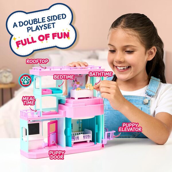 Ensemble vétérinaire Little Live Pets avec chiots et accessoires pour enfants à partir de 5 ans