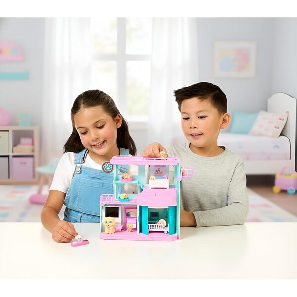 Ensemble vétérinaire Little Live Pets avec chiots et accessoires pour enfants à partir de 5 ans