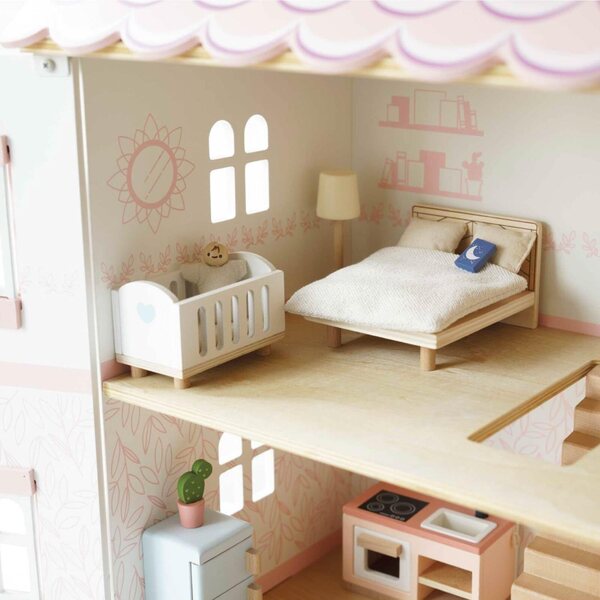 Le Toy Van Holzmöbel-Set für Daisylane Puppenhaus – 37-teilig