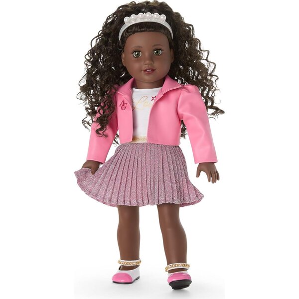 American Girl Truly Me Outfit Celebrity Chic 18 Zoll Glitzerjacke und Rock