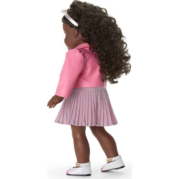 American Girl Truly Me Outfit Celebrity Chic 18 Zoll Glitzerjacke und Rock