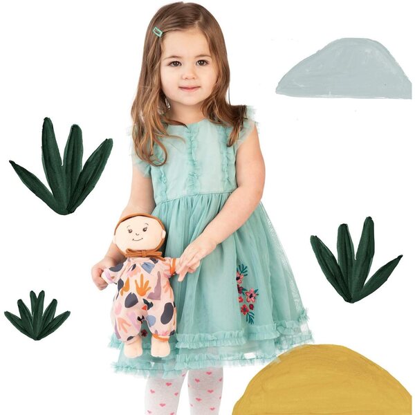Botanische Kleidung für Wee Baby Stella Puppen – weiches und sicheres 12-Zoll-Outfit