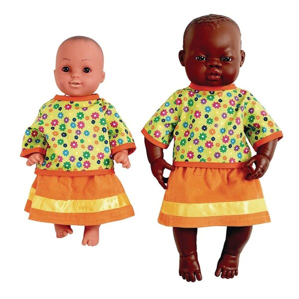 Excellerations 8-teiliges Kleidungsset für 12-17-Zoll-Puppen, waschbare Kleidung