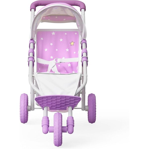 Jogging-Kinderwagen für Olivia's Little World Dolls mit Verdeck und Sicherheitsgurt