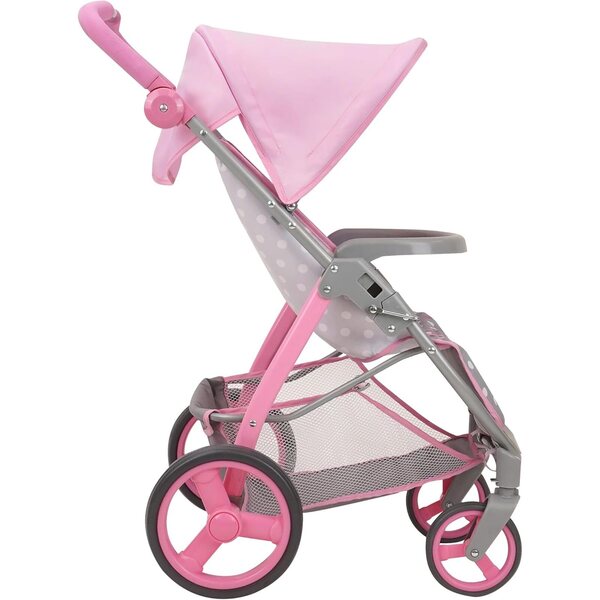 509 Crew Cotton Candy Pink: 2-in-1-Kinderwagen für Puppen bis 46 cm mit Zubehör