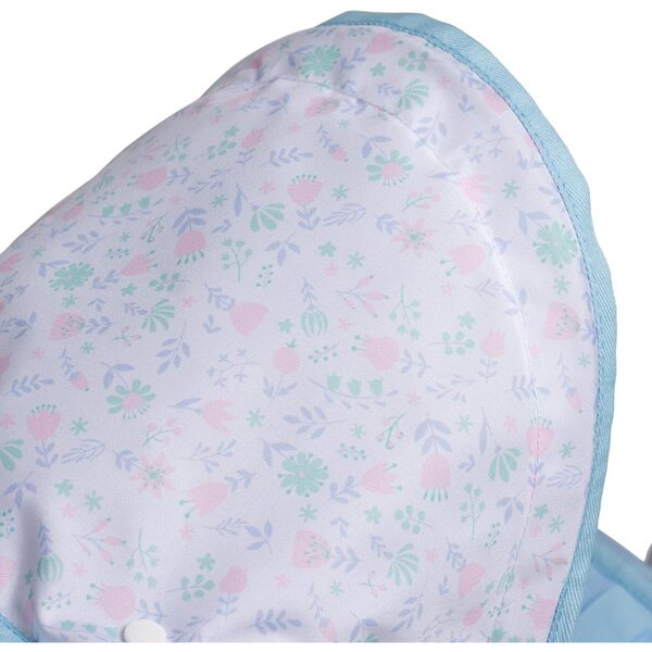 Zusammenklappbarer Jogger-Kinderwagen Berenguer Boutique Blau für Puppen bis 18" | JC Spielzeug