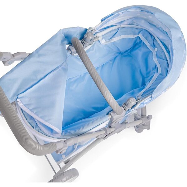JC Toys Blue Royal Deluxe Klappkinderwagen für Puppen bis 20" | Ab 3 Jahren