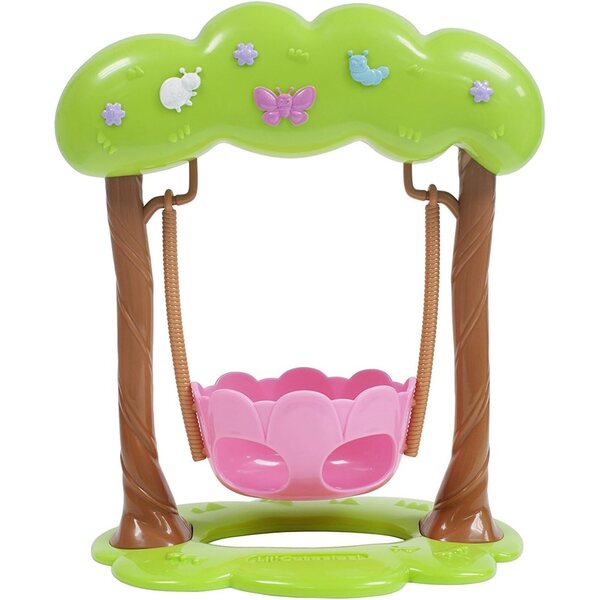 JC Toys Lil' Cutesies Schaukel für Puppen bis 25 cm, Grün, 2+ Jahre