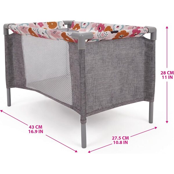 509 Crew Melange Flora Set 8-teilig für Puppen bis 18 Zoll mit komplettem Zubehör